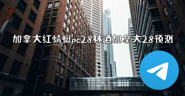 加拿大红蜻蜓pc28林酒加拿大28预测