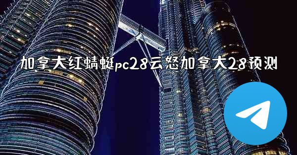 加拿大红蜻蜓pc28云怒加拿大28预测