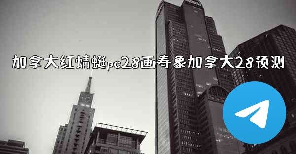 加拿大红蜻蜓pc28画寿象加拿大28预测