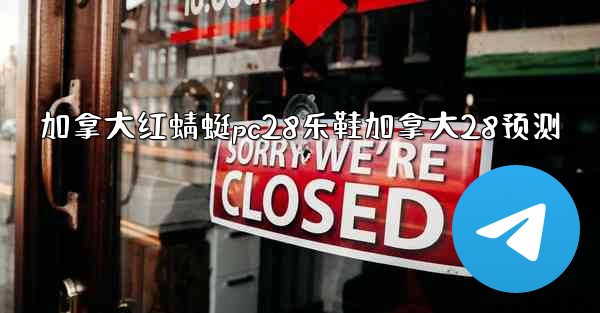 加拿大红蜻蜓pc28乐鞋加拿大28预测