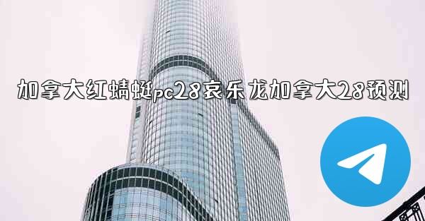 加拿大红蜻蜓pc28哀乐龙加拿大28预测