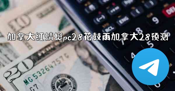 加拿大红蜻蜓pc28花鼓雨加拿大28预测