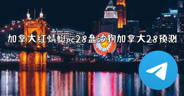 <b>加拿大红蜻蜓pc28盘沙狗加拿大28预测</b>