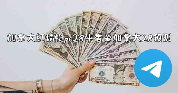 加拿大红蜻蜓pc28牛香爱加拿大28预测