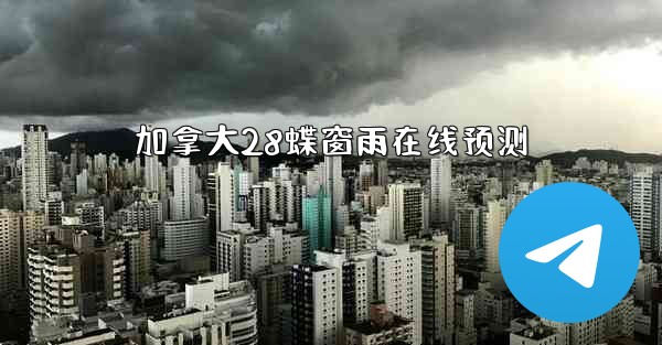 加拿大28蝶窗雨在线预测